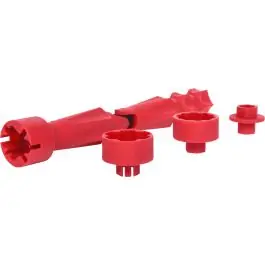 Achat Immédiat Jeu de clé de montage de siège de toilettes, 4 pcs