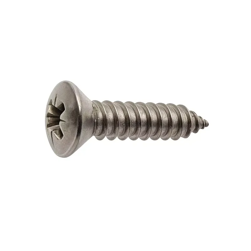 Must-Have Vis à tôle - Tête fraisée bombée empreinte Pozidrive - DIN 7983 - M 3,9 x 25 - Inox A2