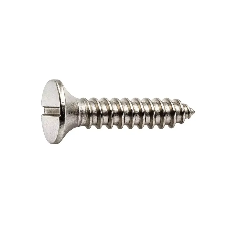 Vis à tôle - Tête fraisée fendue - DIN 7972 - M 5,5 x 13 - Inox A2 Affaire À Saisir