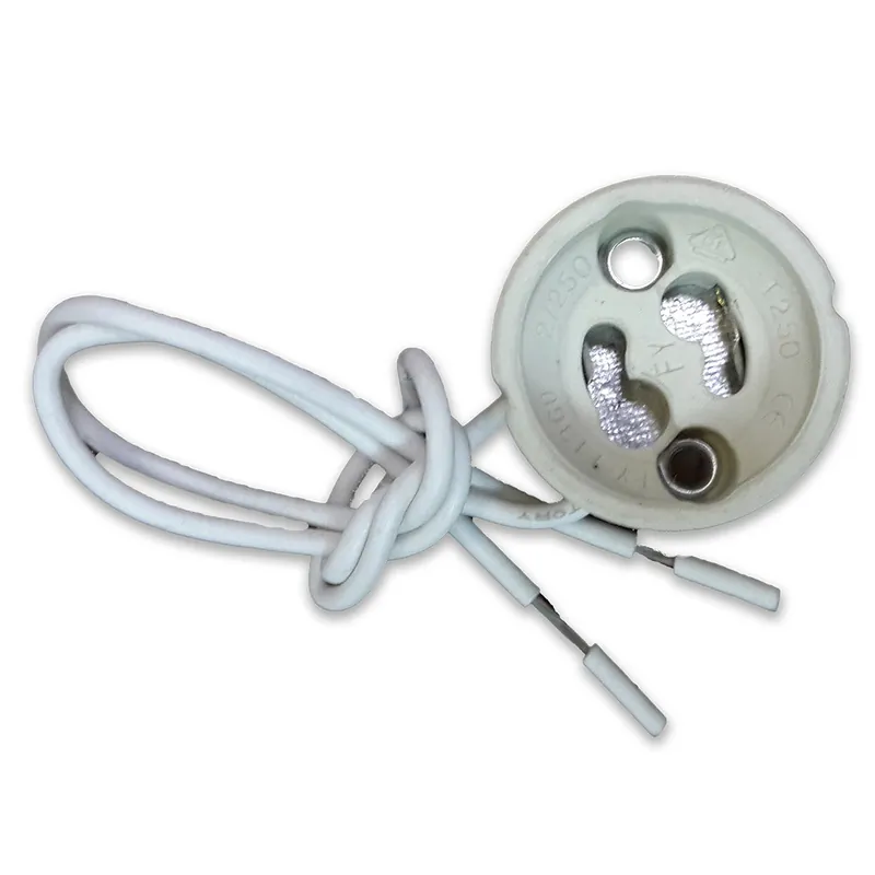 Douille pour spot encastrable GU10 avec câble PVC - VTAC3423 Livraison Express