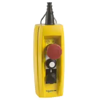 Populaire Harmony XACB - boîte pendante - 2 poussoirs 1 arrêt d‘urgence - XACB3201