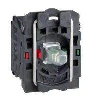 Prix Choc Harmony corps de bouton lumineux - Ø 22 - orange LED intégrée 1O+1F - ZB5AW0B55