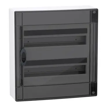 Promotion Saisonnière PrismaSeT XS - coffret saillie - 2R - 18M - Porte Transparente - LVSXM218