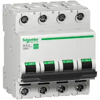 Multi9 C60 - disjoncteur - 4P - courbe D - 16A - 10kA - 480Y/277V - UL1077 - M9F23416 Pas Cher