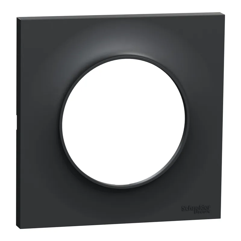 Schneider - Odace 2011 - Styl - Plaque 1 poste - Anthracite - Réf S540702 Marque