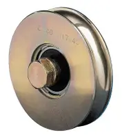 Roue gorge ronde 1 roulement 120mm R20 - COMUNELLO - 310-120 Seulement Aujourd'hui