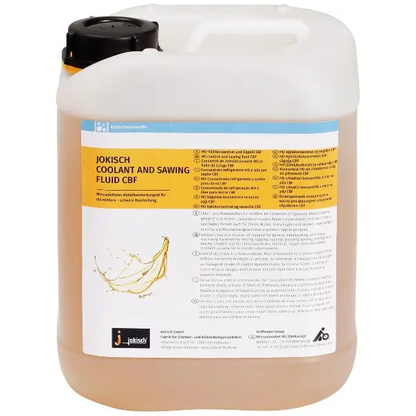 Dernier Modèle Huile soluble+huile de coupe CBF, Contenu 5l