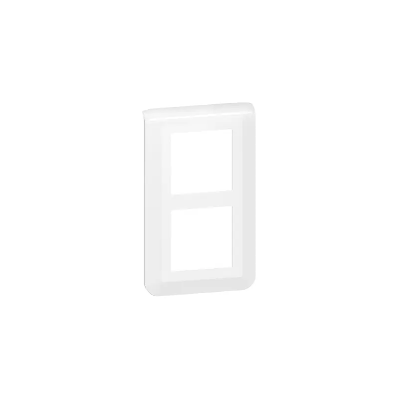 Offre Du Jour Legrand - Mosaic L - Plaque 2 x 2 modules - 3 postes (6M) - en. 57mm pour rénovation - Vertical - Blanc - Réf 078854L