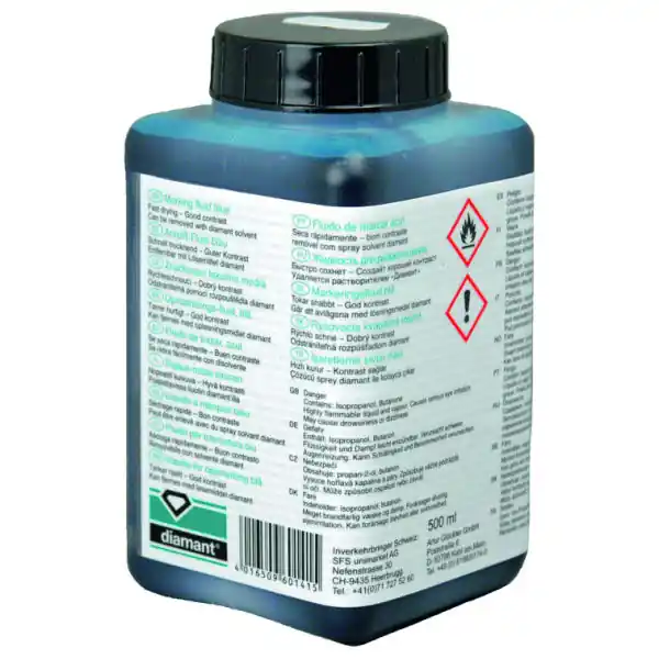 Vernis de traçage liquide, 500 ml, Couleur BLUE Retour Gratuit