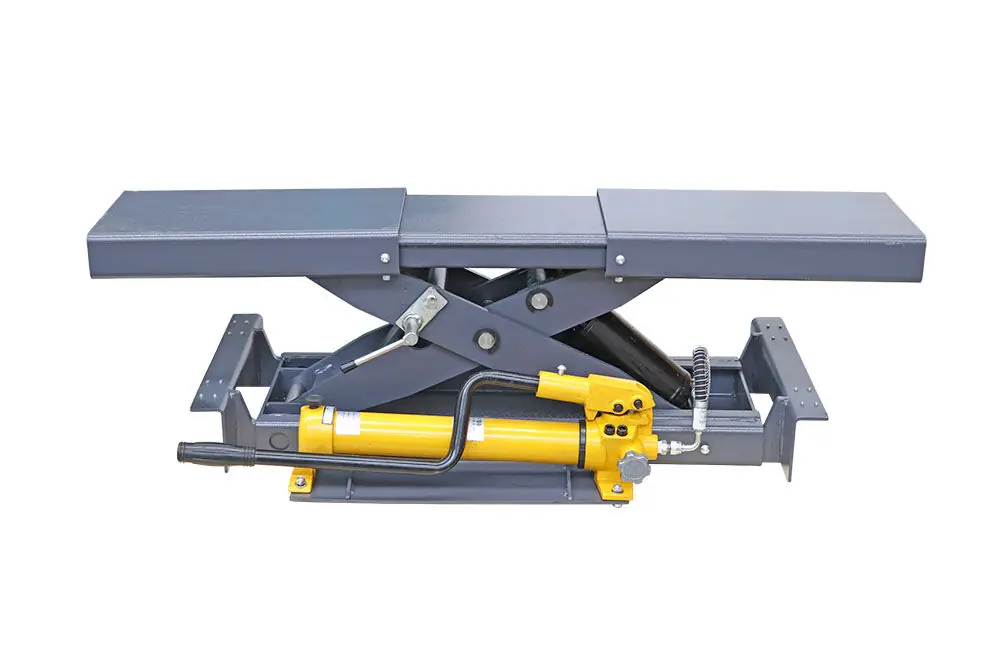 Prix Promo CRIC DE PONT 2 TONNES AVEC POMPE HYDRAULIQUE MANUELLE POUR PONT 4 COLONNES PARKING 30035/-40