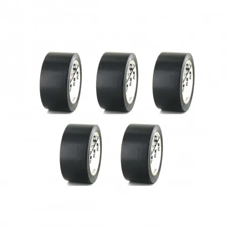 Lot de 5 rubans adhésifs vinyle 3M - Noir - 50mm - 764N-50 Commander Maintenant