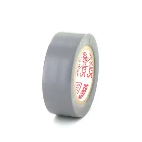 Ruban adhésif électrique SCAPA - PVC - Gris - 15mm - 2702G-15 Bon Plan