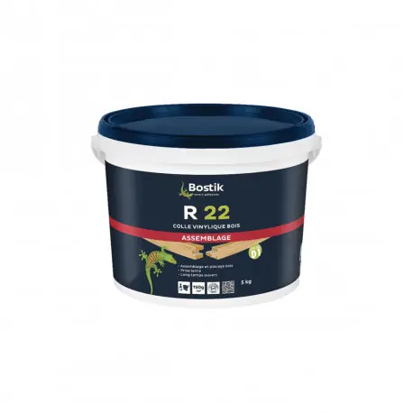 Colle vinylique à bois Bostik R22 – 5 kg Meilleur Prix