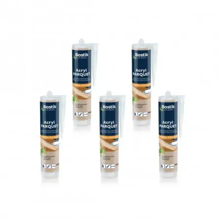 Commander Maintenant Mastic Bostik ACRYL parquet chêne clair 300ml x5