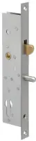 Marque Serrure monopoint à larder cylindre européen profil étroit à mentonnet Série 28 largeur 25mm - METALUX - F128250000