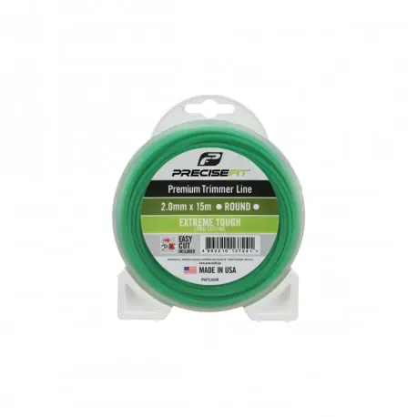 Fil de coupe bordure universel PRECISEFIT nylon 2,0mm – rond – 15m PWFTL2015R Meilleur Choix