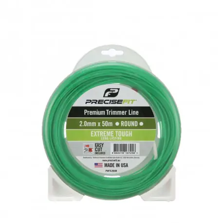 Fil de coupe bordure universel PRECISEFIT nylon 2,0mm – rond – 50m PWFTL2050R Offre Du Jour