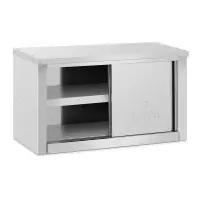 Armoire murale en acier inoxydable armoire murale avec portes coulissantes armoire murale de cuisine armoire suspendue en inox 900 x 400 x 500 mm capacité de charge de 60 kg 14_0005002 Achat Immédiat