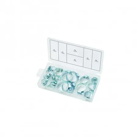 Pas Cher Assortiment de colliers de serrage KS TOOLS - 26 pcs - 970.0070