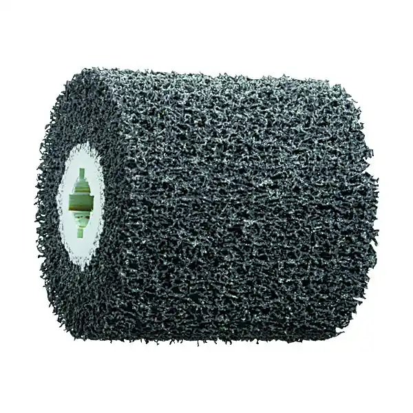 Cylindre abrasif à lamelles nylon (grossier), ⌀ 100×100 mm, Comparaison grain CRS Satisfait Ou Remboursé