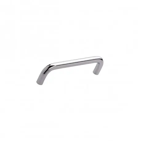 Poignée pour meuble SIRO Acier - 140 x 86 mm - Chrome brillant Prix Réduit