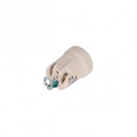 Nouvelle Collection Douille EDM porcelaine sur tiges filetées E27 44013