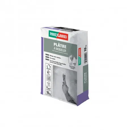 Plâtre à modeler PAREXLANKO - 10kg - 02805 Paiement Sécurisé