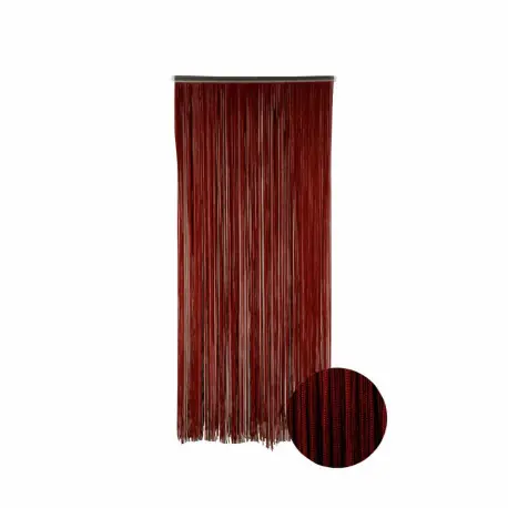 Acheter En Ligne Rideau portière Lasso CONFORTEX pour porte - 90 x 200 cm - bordeaux
