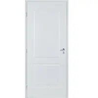 Remise Bloc-porte alvéolaire à recouvrement Design 210 prépeint huisserie H90 serrure PDDT poussant droit 204 x 83 cm RIGHINI