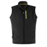 Soldes Gilet Slick noir/mélange taille L KAPRIOL