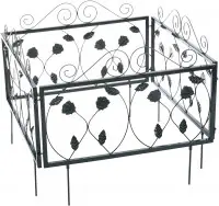 Prix Bas Clôture décorative de jardin en métal 13_0000779